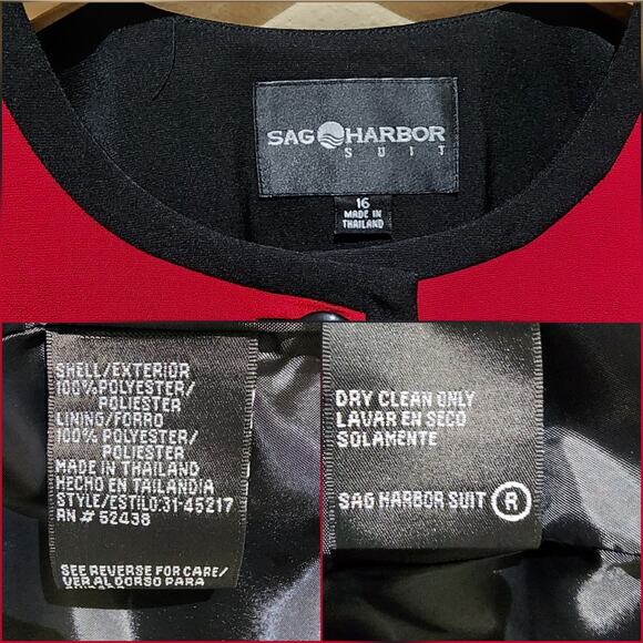 Vintage Blazer Collarless - Picture 3 of 5